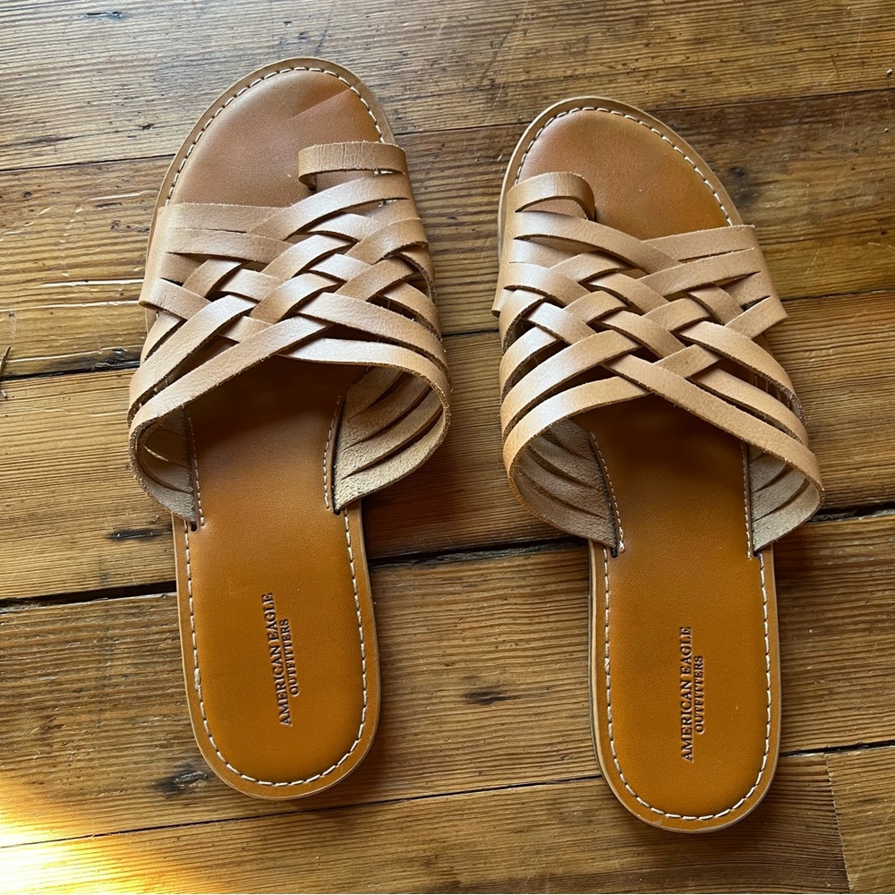 American Eagle Outfitters Women's Tan Sandals